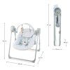 Dětské houpátko KINDERKRAFT Swingee (barva Grey)