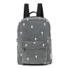 Dětský batoh s přední kapsou STUDIO NOOS - Denim Midi BACKPACK (barva Grey Hearts)