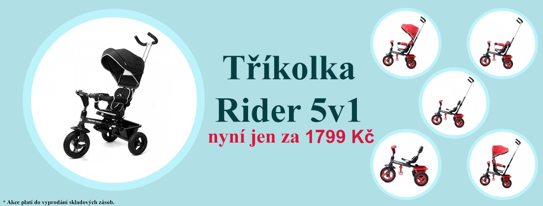 Tříkolka Baby mix Rider