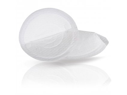 Jednorázové prsní vložky 60ks, Bílá