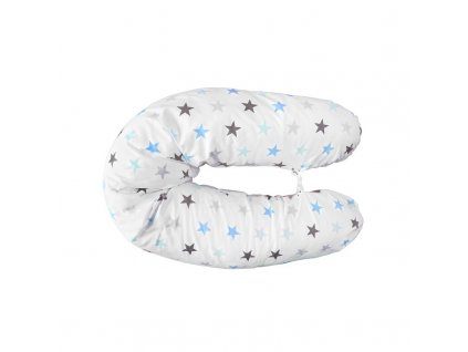 COSING kojící polštář Sleeplease 195cm - Hvězdy modrý