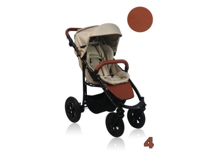 Prampol sportovní kočárek Zebra ECO 2019 - 4