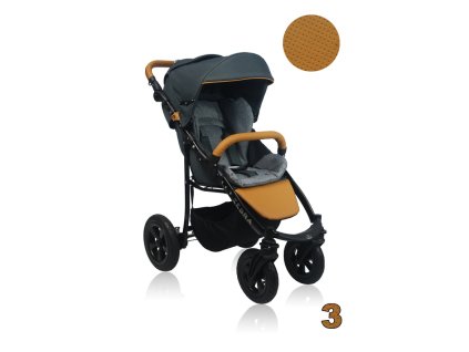 Prampol sportovní kočárek Zebra ECO 2019 - 3