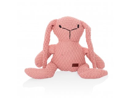 Pletená hračka Zajíc, Pink