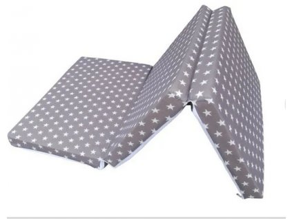COSING Skládací matrace 120x60x6 cm - Hvězdy