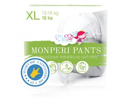 MonPeri dětské jednorázové kalhotky Pants XL 13-18kg