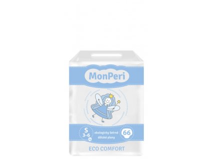 MonPeri dětské pleny ECO comfort S 3-6 kg