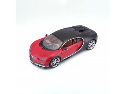 Bburago 1:18 Bugatti Chiron Sport červený