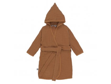 Lässig BABIES Muslin Bathrobe 2022 rust 24-36m.