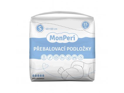 MonPeri podložky SuperDry S 15ks