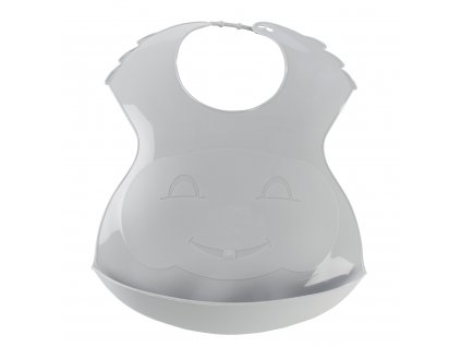 THERMOBABY Plastový bryndák, Grey Charm