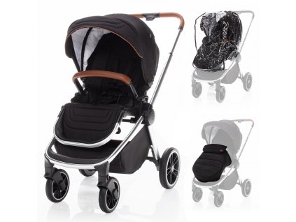 ZOPA Sportovní kočárek Move, Night Black/Silver