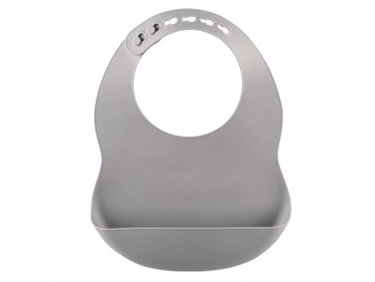 ZOPA Silikonový bryndák, Dove Grey