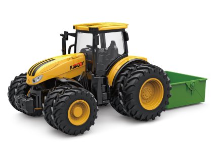 WIKY Traktor s příslušenstvím a efekty 27,5 cm
