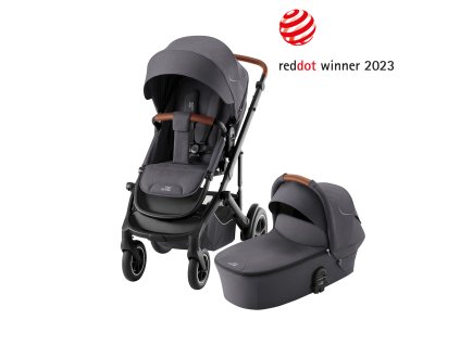 Britax Römer Set kočárek Smile 5Z + hluboká korba, Midnight Grey