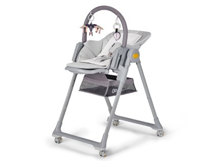 KINDERKRAFT SELECT Židlička jídelní Lastree Grey, Premium