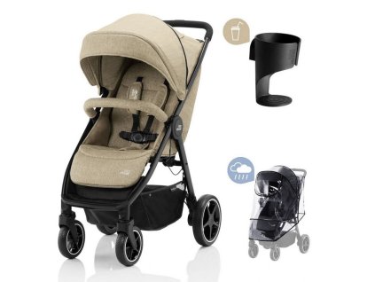 Britax sportovní kočárek B-Agile M, Linen Beige