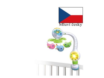 VTECH zpívající kolotoč 3v1, ptáčci