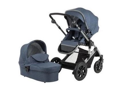 Gmini kombinovaný kočárek Hero Air Fit, Denim