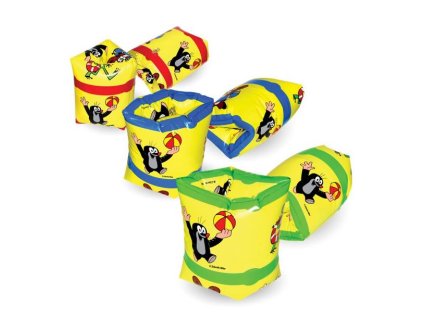 Wiky rolovací rukávky nafukovací Krtek 18x17cm, modrá