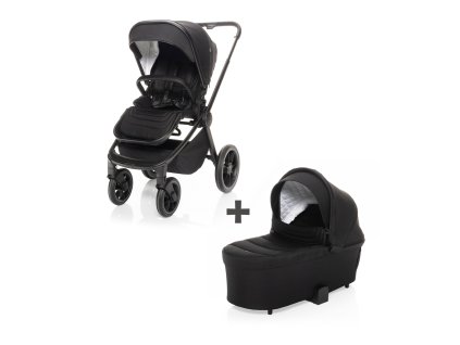 ZOPA Kočárek MOVE Cross 2 + hl. korba XL zdarma, All Black