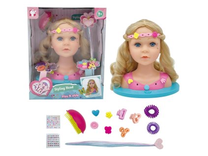 WIKY Česací hlava s efekty 24 cm