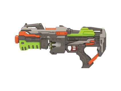 WIKY Puška s 10 pěnovými náboji 45 cm