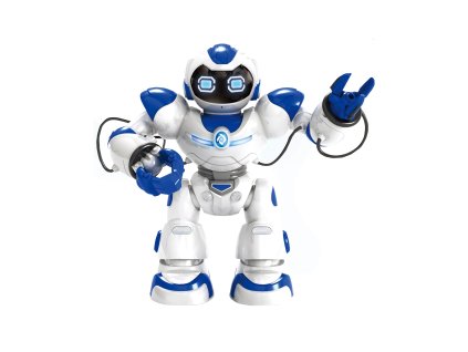 WIKY Robot střílející míčky RC na dálkové ovládání 40 cm