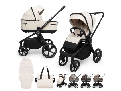 MUUVO Kočárek kombinovaný Five 2v1 Desert Sand