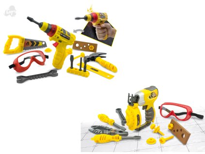 Tuff Tools Nářadí set s brýlemi