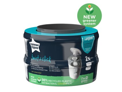 Tommee Tippee Sangenic Twist náhradní kazety na pleny, 2 ks