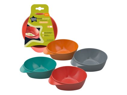 Tommee Tippee Explora Misky pro snadné nabírání, 4 ks