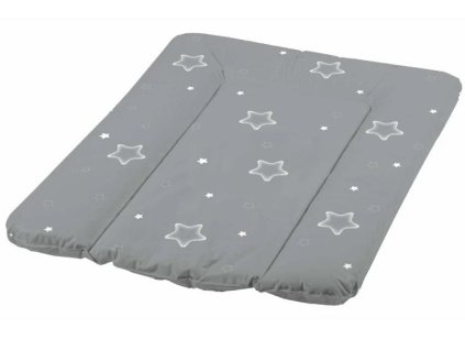 Keeeper přebalovací podložka měkká 70x50 cm, Stars šedá