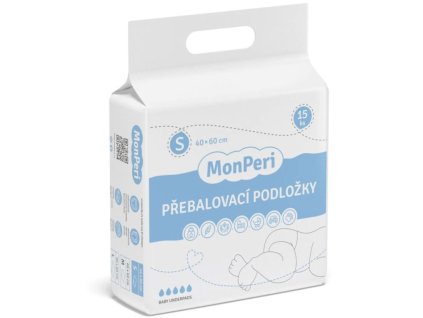 MonPeri přebalovací podložky S 40x60 (15ks)