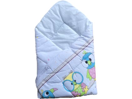 Cosing dětská zavinovačka 80x80cm, Sovičky