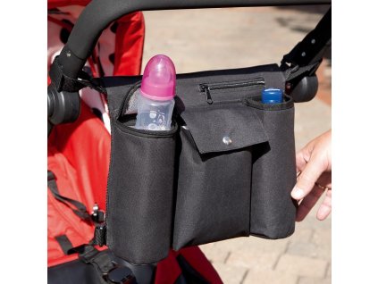 Clippasafe organizér na kočárek, Black