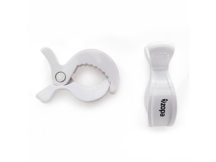 Zopa multifunkční kolíček na kočárek, White