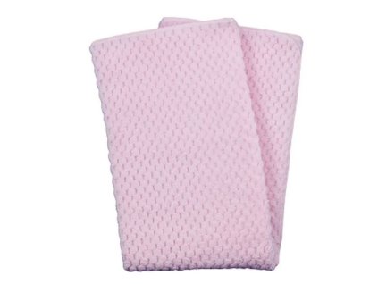 Duetbaby 690 dětská deka 80x90cm, růžová