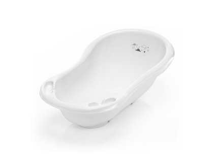 ZOPA dětská vanička 84cm "Moon" se zátkou, White