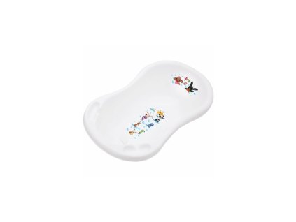 MALTEX dětská vanička BING 100 cm s výpustí, bílá