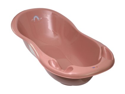 Tega dětská vanička Meteo 102cm s výpustí, růžová