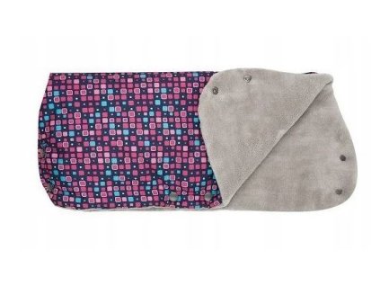 Gmini rukávník na kočárek Justus, růžová