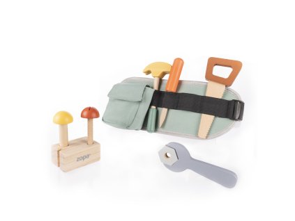 Zopa dřevěné nářadí s pásem, Wood