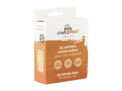 Thermobaby sáčky na mléko 25 ks, White