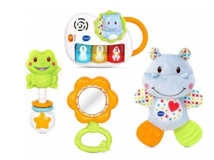 Vtech První dárek pro miminko (CZ), modrý