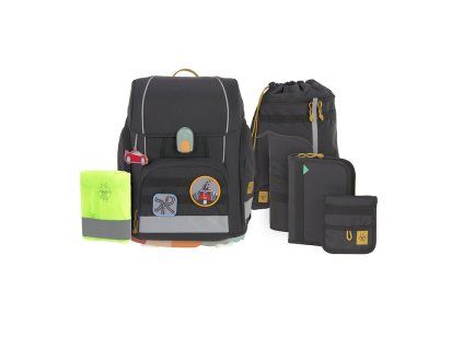 LÄSSIG školní set Boxy Unique, black
