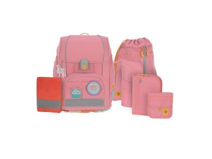 LÄSSIG školní set Boxy Unique, pink