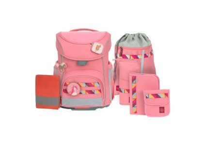 LÄSSIG školní set Slim Unique, pink