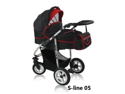 Kombinovaný kočárek Prampol Solam 2015 – S-line 05 (komplet s autosedačkou) + Reflexní náramek zdarma