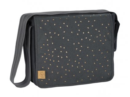 Casual Messenger Bag - Triangle dark grey